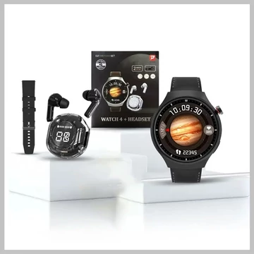 D21 čierna sada inteligentných hodiniek – smart hodinky, bezdrôtové slúchadlá, silikónový a kožený remienok
Kód produktu: holm0642