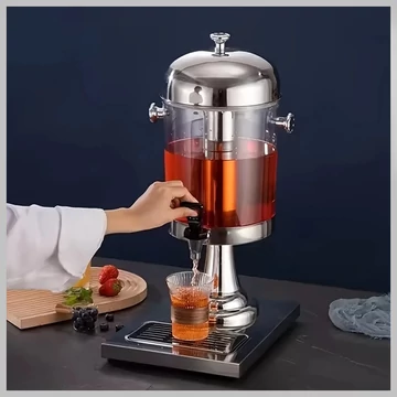 Dávkovač na pivo a ovocné džúsy z nehrdzavejúcej ocele – LG479892