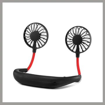 Prenosný závesný ventilátor na krk – holm3456