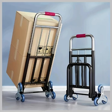 1 ks Skladací ručný vozík so schodiskovými kolesami DJ1924797