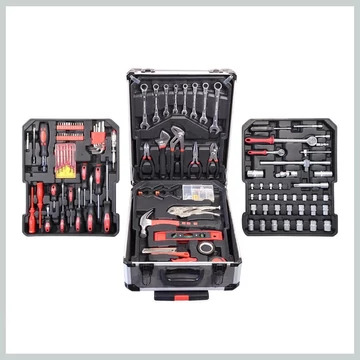 KRAFT SUITE 186-dielna sada náradia v hliníkovom kufri 09457