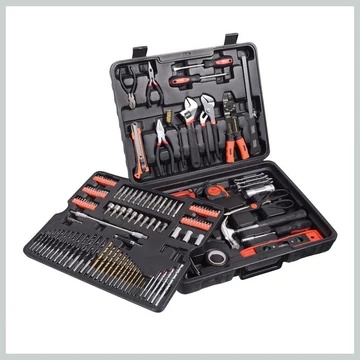 550-dielna sada náradia v plastovom kufri – HOME 09461