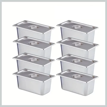 Súprava nerezových hrncov – 8-dielna JR1717259-8