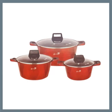 Bachmayer BM-7600 – 6-dielna súprava hrncov z nehrdzavejúcej ocele