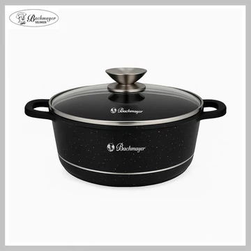 Bachmayer BM-7770-24 – Hrniec s mramorovým povrchom, Ø 24 cm