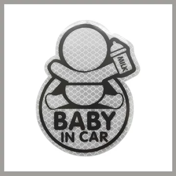„Baby in Car“ Reflexná Nálepka  34320