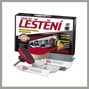 CAREX Sada na Leštenie Svetlometov a Povrchová Ochrana – 90709