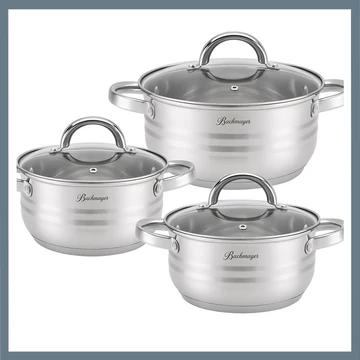 Bachmayer 6-dielna Sada Hrncov z Nehrdzavejúcej Ocele – BM-15758