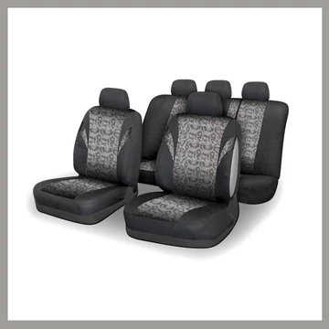 Súprava poťahov na sedadlá JACK III – 9-dielna, kompatibilná s airbagmi 31686