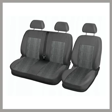 Poťah na sedadlá 1+2 – pre dodávky, s dizajnom CARBON 31696