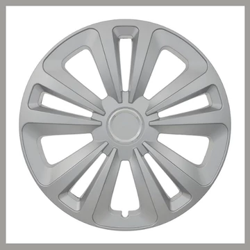 Ozdobná puklica MIG (Tera) 14" – čierna/strieborná, 1 kus 32498