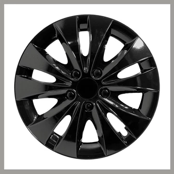 Ozdobná puklica STORM 13" – čierna, 1 kus 32501