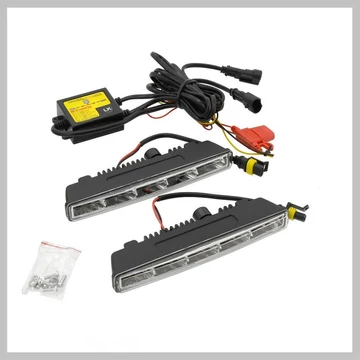 Denné svietenie s 5 výkonnými LED – 12/24 V, súprava 2 kusov 33550