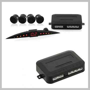 Parkovací senzorový systém – 4 senzory, LED displej 33602