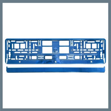 Držiak ŠPZ – modrý metalický 91563