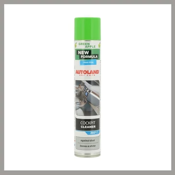 AUTOLAND ošetrujúci sprej na palubnú dosku – vôňa zeleného jablka, lesklý efekt 00319