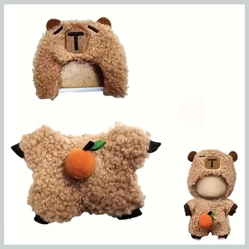 LABUBU plyšový kostým – Hnedý medvedík BT3396119