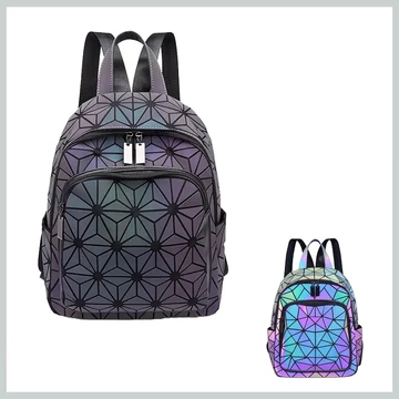 Holografický batoh s geometrickým vzorom YH1894448-C