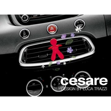 Cesare osviežovač do auta – červená figúrka na mriežku JCESBS06