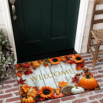 Vstupná rohožka s jesenným motívom „Welcome” 50×80 FU4121245-58