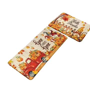 2-dielna jesenná súprava kuchynských kobercov KG2163495