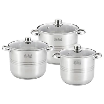 Perfect Home sada nerezových hrncov – 7/9/11 litrov 10224