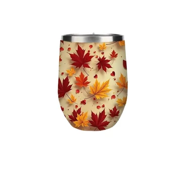 Cestovný termohrnček s motívom javorových listov JQ5855738