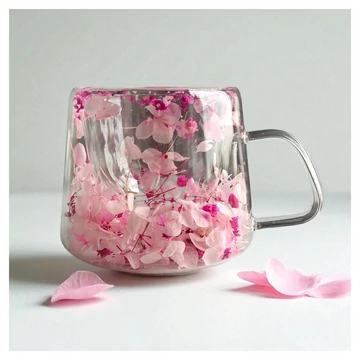 Thermo Pohár s kvetinovým dizajnom – 180 ml SZK190