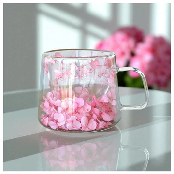 Thermo Pohár s kvetinovým dizajnom – 180 ml SZK74