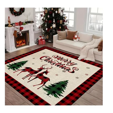 Vianočný koberec – 80 × 120 cm, vzor Merry Christmas – BR331952