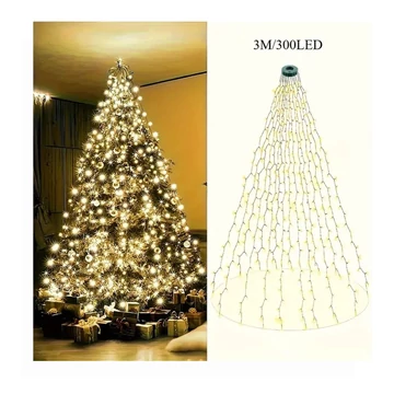 Vianočné LED sieťové reťazové svetlá – 3 m, 300 LED diód – CL380681-3