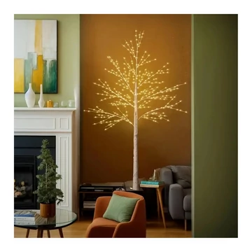 Dekoratívny stromček s LED osvetlením – 152 cm, 240 LED diód, teplé biele svetlo – RH288047