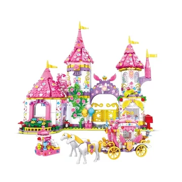 Stavebnicová sada Princezná hrad – 1460 dielov – WC581923