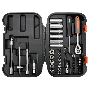 Sada nástrčných kľúčov STHOR 1/4„ – 42 dielov TO-58641