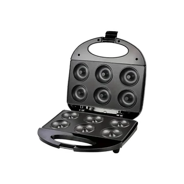 Kompaktný mini výrobník donutov z nehrdzavejúcej ocele s 6 otvormi AW1113873