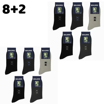8+2 Pánske ponožky 43-47 706151-3