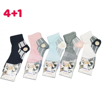 4+1 Dámske športové ponožky 35-38 WP3510-1