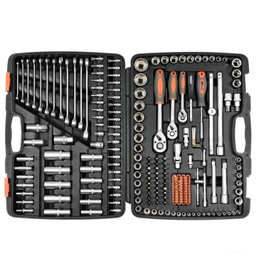 STHOR Sada nástrčných kľúčov 1/2" – 216 dielov TO-58691