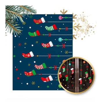 Vianočná nálepka na okno – 30 × 45 cm NKD24