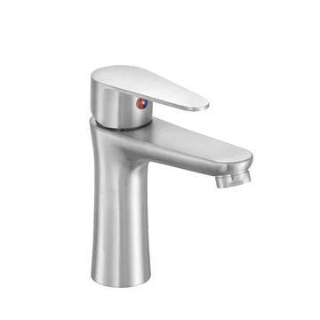 STEELY 3 umývadlová batéria — SUS 304, 16 cm, nerez TO-75802