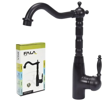 Retro Black 1 umývadlová batéria — 30,5 cm, čierna TO-75834