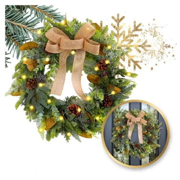 Vianočná dekorácia na dvere XXL 45 cm WSN26