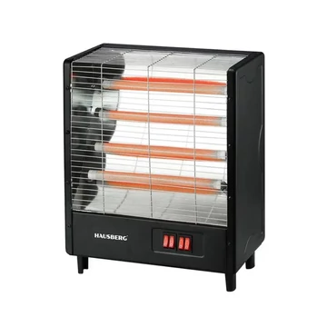 Elektrický kremeňový ohrievač Hausberg – 2000 W, 4 úrovne kúrenia 1G6K3V1WV