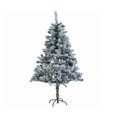 Umelá borovica pokrytá snehom s kovovou základňou – 120 cm ME6188207