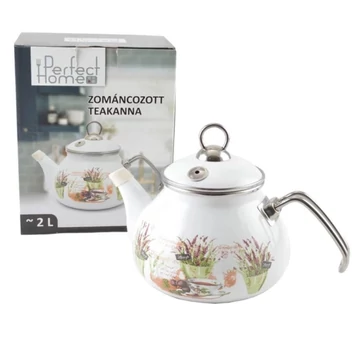 Perfektná domáca smaltovaná kanvica na levanduľu, 2 litre, 15360