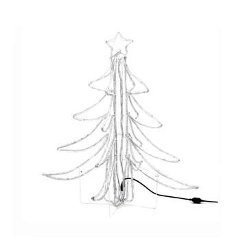 LED vianočná ozdoba na stromček s hviezdou – pre vonkajšie a vnútorné použitie KF-01