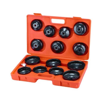 Black súprava na demontáž olejových filtrov, 15-dielna – 12702