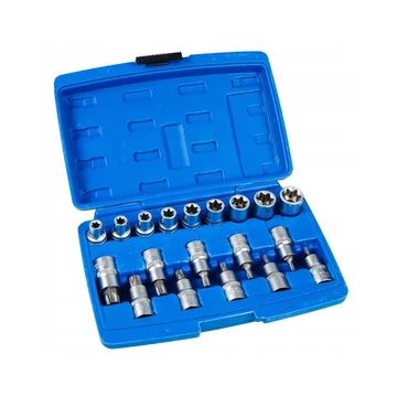 BLACK E-TORX sada nástrčných kľúčov 1/2" – 19 dielov BL30332