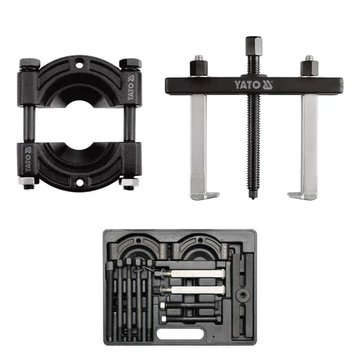 Sada dvojkrídlových sťahovákov ložísk – nastaviteľný rozsah 30–150 mm YT-0641