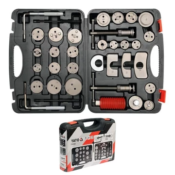 Profesionálna sada na demontáž a montáž brzdových strmeňov – 35 dielov YT-06822